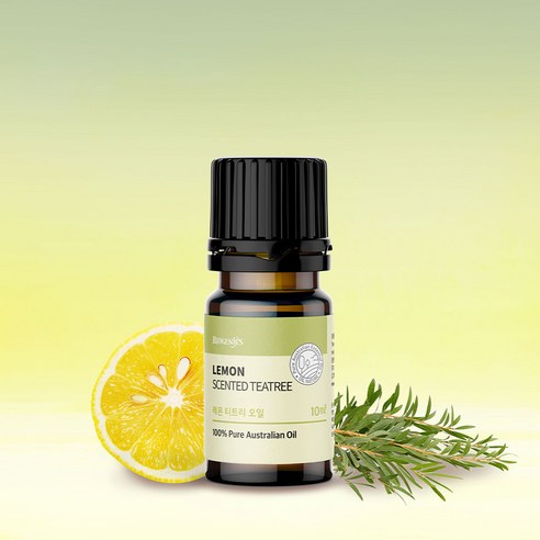 100% 호주산 레몬 티트리 오일 순수 원액 5ml 10ml 티트리오일무좀