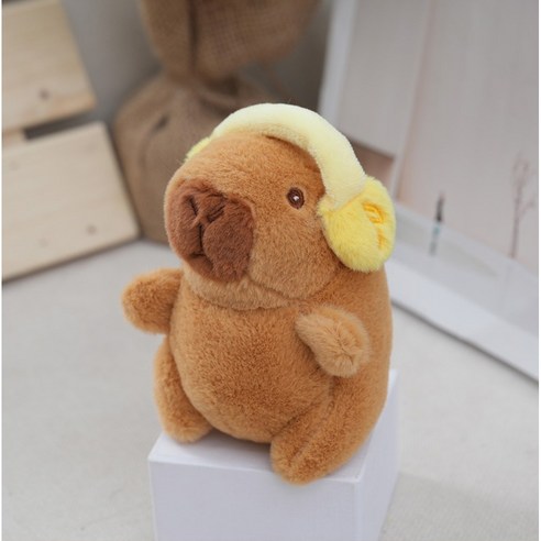 크군 액세서리 헤드폰 카피바라 인형 키링