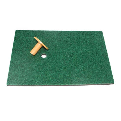 골프 연습 매트 실내 야외 패드 홈 야드 정원 치핑 잔디 골퍼 선물, 녹색, 펠트