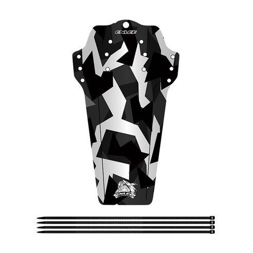 YSSHOP 자전거 흙받이 앞/뒤 흙받이 자전거 흙받이 흙받이, 불규칙한, 272x156mm, 플라스틱 수지