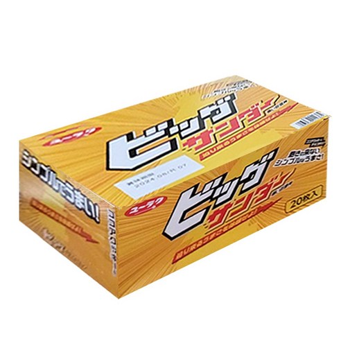 (BOX) 빅썬더 초콜릿 720g (36g x 20개입) 코코아 쿠키 초콜릿, 1개