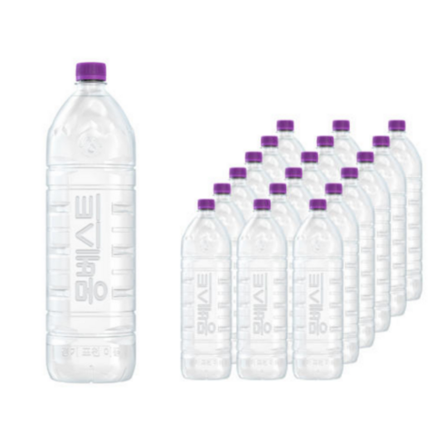 몽베스트 위드어스 무라벨 생수, 500ml, 40개