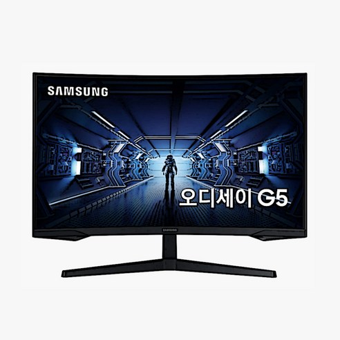 삼성전자 80cm QHD 오디세이 G5 게이밍 모니터, 68.4cm, LC27G55TQBKXKR (삼성기사님 직접배송)