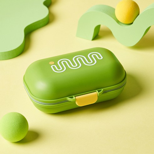 에브리샤인 여행용 휴대용 비누케이스 비누 홀더 보관함 비누곽 비누받침, 그린, 1개