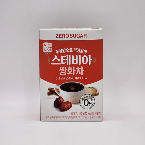 [녹차원] 스테비아 쌍화차 10스틱, 10개입, 1개