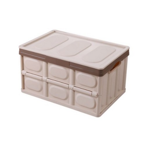 코끼리리빙 3055 접이식 리빙 폴딩 공간박스 30L ElB-3055, 1개, 브라운