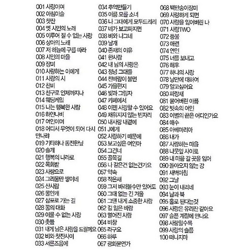 [미라클]7080 노래 USB 7080 별이 빛나는 밤에 100곡