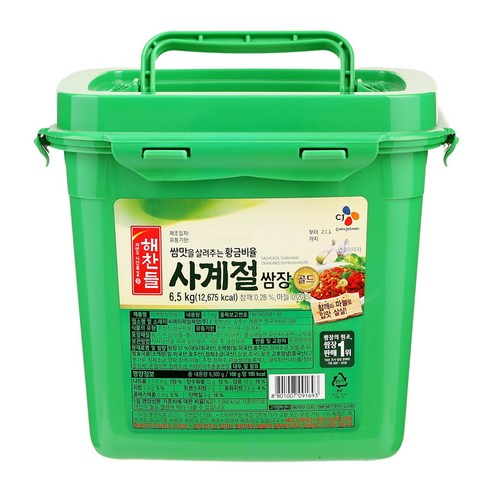 해찬들 사계절 쌈장 골드 6.5kg, 1개