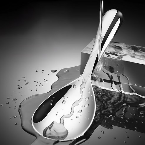 빛나는 실버, 주방에 마법을 더하다: 탠시 매직 코팅 다용도 스푼 1+1