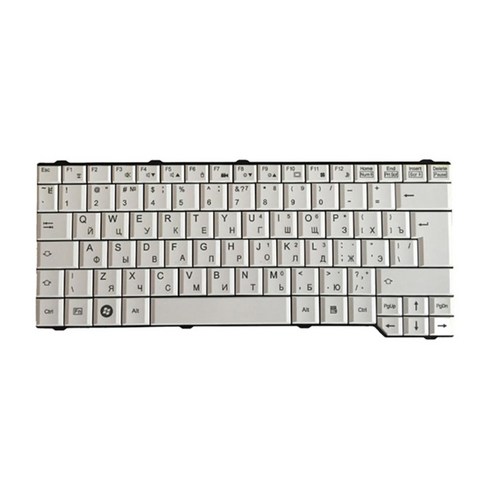 FUJITSU PA3515 Pi3540 시리즈용 영어 PC 노트북 컴퓨터 키보드 키패드, 화이트, 380x240x10mm, 플라스틱