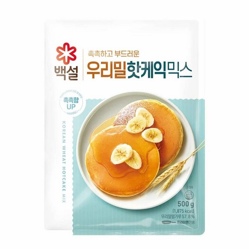 CJ 백설 우리밀핫케익믹스500g 제과/제빵믹스, 26세트