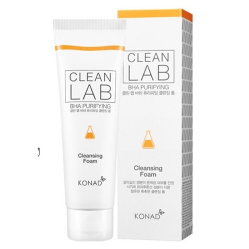 클린 랩 바하 퓨리파잉 클렌징 폼 / CLEAN LAB BHA Purifying Cleansing Foam / 딥 클렌징 / 피부를 깨끗하고 건강하게, 30개, 100ml dr.ato파우더