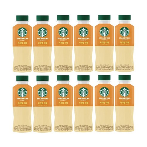 스타벅스 셀렉트 카라멜라떼300ml, 24개, 300ml