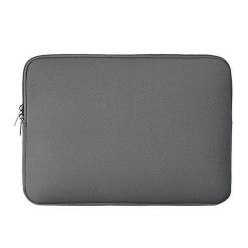 14 인치 노트북 슬리브 케이스 보호용 소프트 패딩 지퍼 커버 휴대용 가방, 그레이