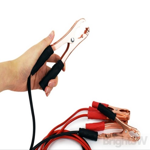 차량용 점프선 케이블 배터리 충전 차량용점프스타터, 500AMP, 1개