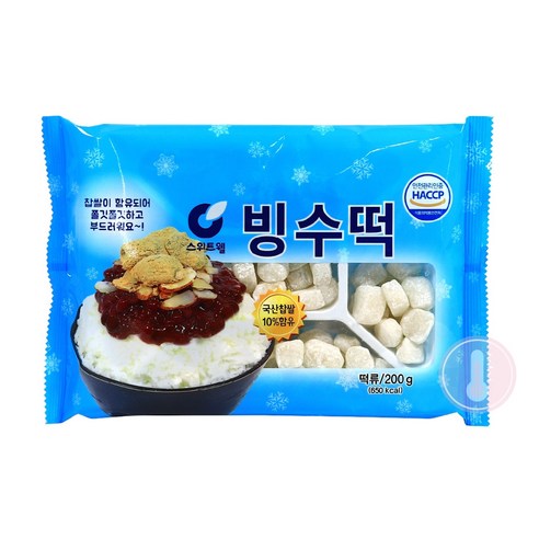 스위트웰 빙수떡, 200g, 7개