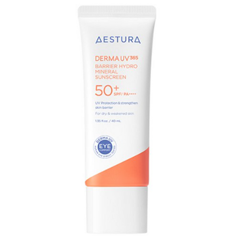 에스트라 더마UV365 장벽수분 무기자차 선크림 SPF50+ PA++++, 40ml, 2개