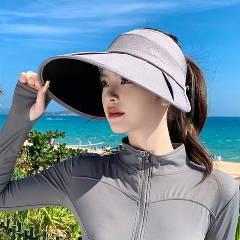 OCEANSUNFISH 여성 대형 챙 썬캡 8834