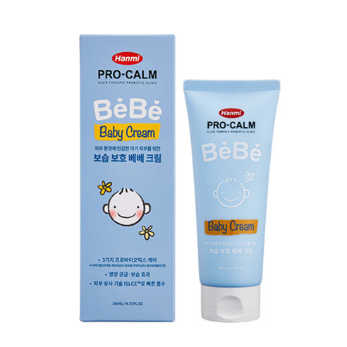 촉촉하고 건강한 아기 피부, 프로-캄 베베 베이비 크림으로 완성하세요!