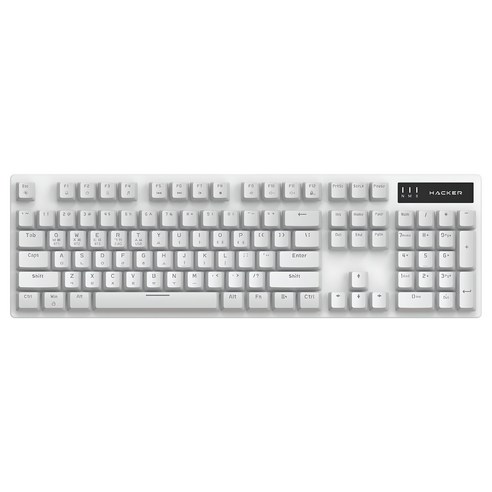 앱코 교체축 유무선 블루투스 기계식 게이밍 키보드