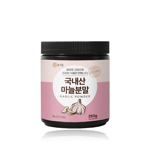 윤고집 국내산 마늘분말 가루, 1개, 500g