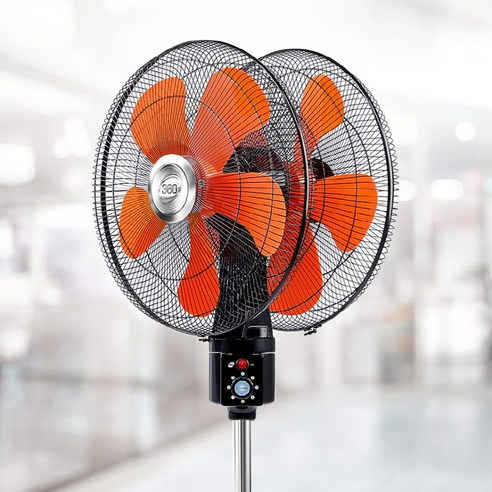  이동식 에어컨 터치식 냉방기 FPC-7100 백화점 화레이 업소용 유니맥스 51센치 360도 더블헤드 선풍기 (UMDF-2120), 본상품선택, 본상품선택