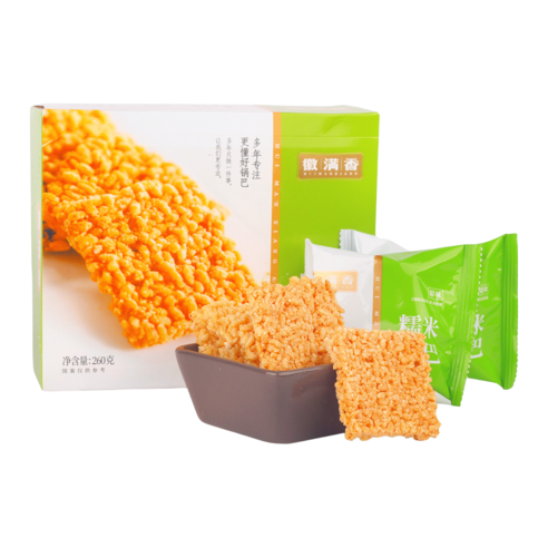 바삭한 행복이 한 입에! 휘만향 찹쌀누룽지 오리지널맛