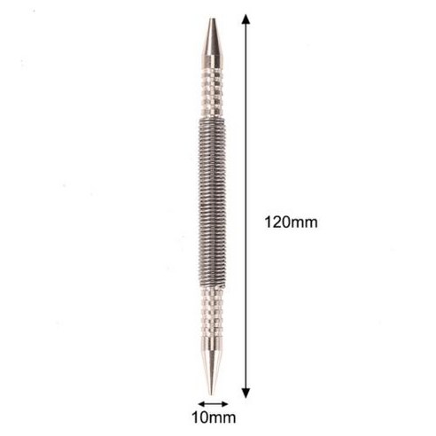 스틸레토망치 고무망치 오함마 장도리 망치 스프링 도구 망치없는 네일 세트 센터 구멍 펀치 스프링로드 마킹 금속 목공 드릴 비트 도어 핀 제거, 01