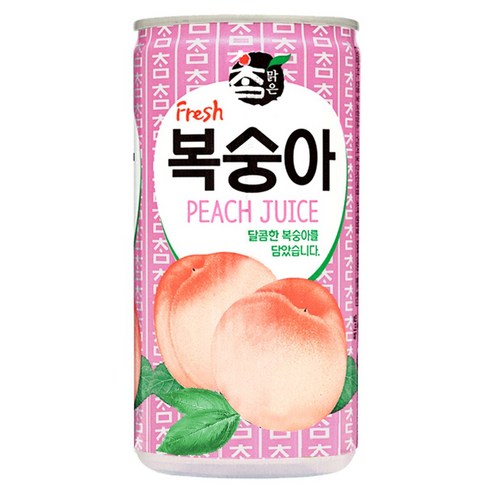 참맑은 복숭아 캔, 60개, 175ml