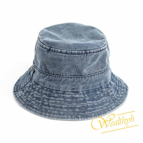 WH 데님 버킷햇 모자코디