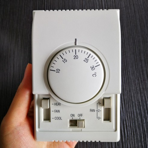 기계식 팬 코일 유닛 온도 조절기 하니웰 FCU 중앙 에어컨 4 파이프 냉각 및 가열 T6375B1286, 한개옵션0, 한개옵션0