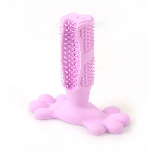 AURORNG 강아지 칫솔 이갈이봉 훈련 강아지 장난감, 핑크