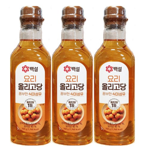 백설 요리 올리고당, 1.2kg, 3개