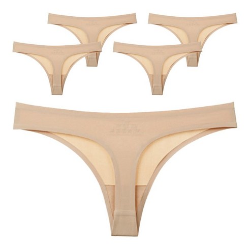 하루 종일 편안함을 선사하는 마법, 뚱크 심리스 T팬티 5p 심리스팬티뚱크