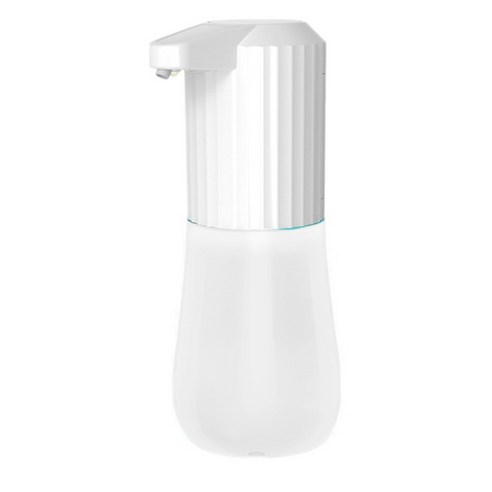 자동 비누 디스펜서 유도 터치리스 배터리 전기 핸즈프리 Sanitizers 액체 젤 펌프 병 22oz, 거품, 하얀