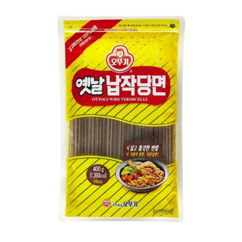 [오뚜기] 옛날 납작당면, 400g, 1개