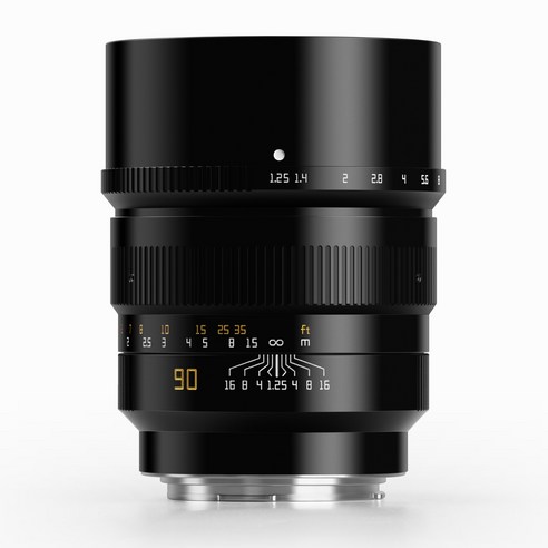 TTArtisan 90mm f1.25 APSH 미러리스 카메라 렌즈 수동 초점 E 카메라와 같은 마운트 A7M2 A7M3 A7R A7RM2 A7RM3 A7M4 A7S A7SM2, TTARTISAN 90mm F1.25 E