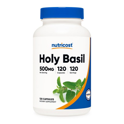 뉴트리코스트 홀리 바질 500mg 120캡슐, 1개, 120 캡슐, 120정