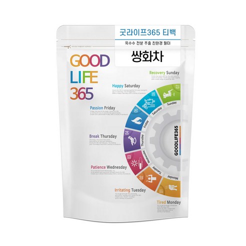 굿라이프365 쌍화차 삼각티백 100개입 개당 3g, 3g, 1개, 100개입