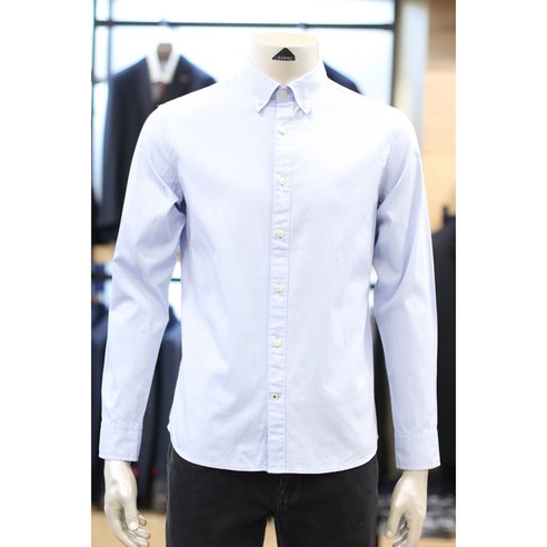 코오롱 브렌우드 24 S/S 봄신상 essentials 솔리드 베이직 캐주얼셔츠 BISAX111BUX [무료 배송] 코오롱셔츠