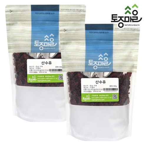 [KT알파쇼핑](토종마을)국산 산수유 300g X 2개