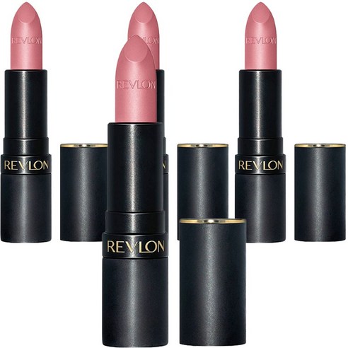 레브론 Super Lustrous The Luscious Mattes Lipstick, 4개, 16 Candy Addict