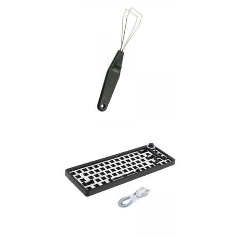 TM680 키보드 키트 블랙 + Keycap Puller, 설명한대로, 설명한대로, 설명한대로
