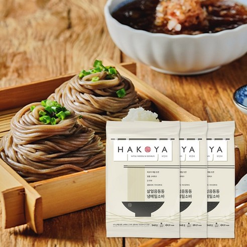 여름 더위를 잊게 하는 시원한 맛, 하코야 살얼음동동 냉메밀소바 하코야냉모밀