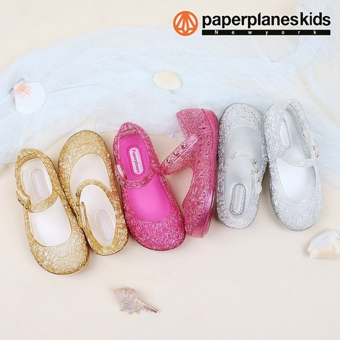 페이퍼플레인키즈 여아 젤리슈즈 아동 샌들 유아 신발 PK3312