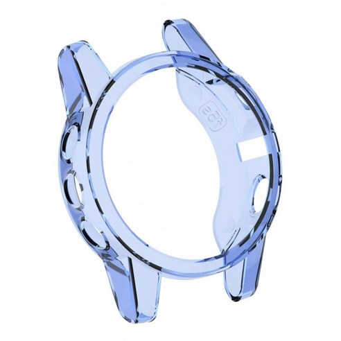 Garmin Fenix 5S 용 스마트 시계 화면 케이스 커버 실리콘 보호대, 블루, {"사이즈":"44.6mm"}, {"수건소재":"실리콘"}