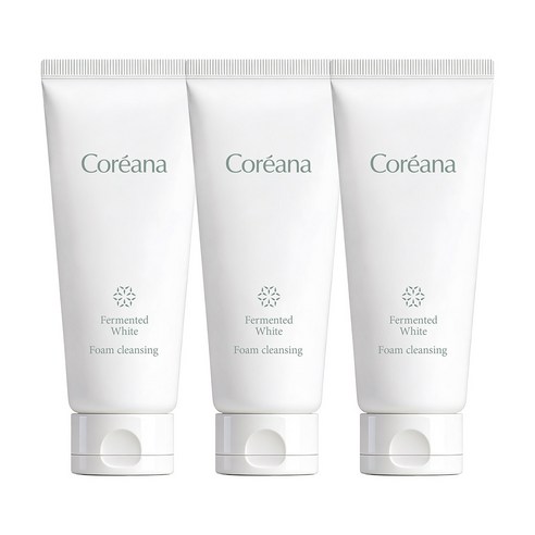 코리아나 발효 화이트 폼 클렌징, 3개, 150ml