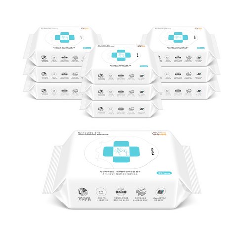 언제 어디서나 깨끗하고 촉촉하게, 누누베베 손세정 티슈!