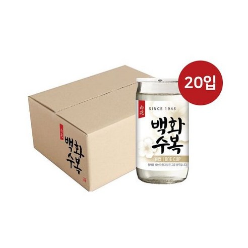 캠핑의 여유로움을 더해주는 백화수복 원컵 180ml 백화수복