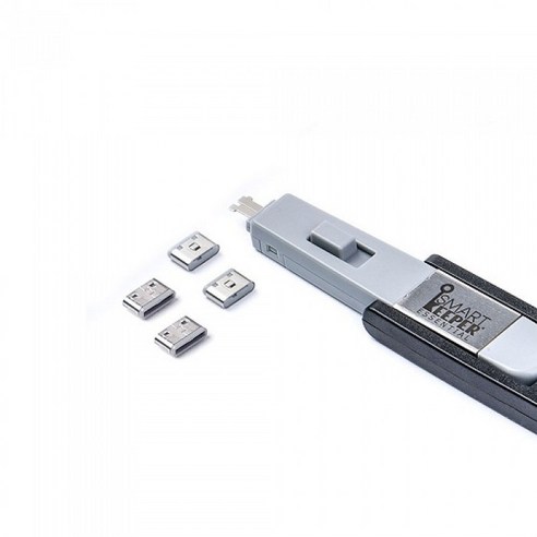 컴엑스아이 스마트키퍼 USB-C 포트락 4 CL04PKGY 그레이